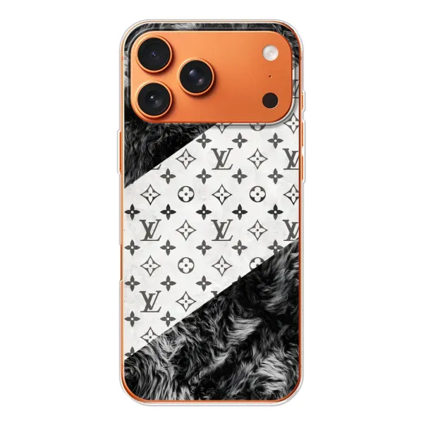 Чехол с рисунком «LV на белом» для iPhone 17 Pro Max Чехол с рисунком «LV на белом» для iPhone 17 Pro Max