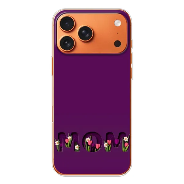 Чехол с рисунком «Мама с цветами» для iPhone 17 Pro Max Чехол с рисунком «Мама с цветами» для iPhone 17 Pro Max