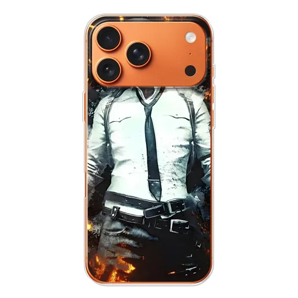 Чехол с рисунком «Man Пубг» для iPhone 17 Pro Max Чехол с рисунком «Man Пубг» для iPhone 17 Pro Max