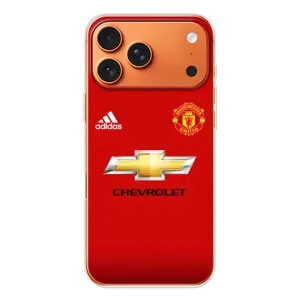 Силиконовые Чехлы принт Футбол на iPhone 17 Pro Max (Man United)