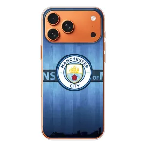 Силиконовые Чехлы принт Футбол на iPhone 17 Pro Max (ManCity)
