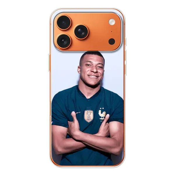 Чехол с рисунком «Мбаппешичка» для iPhone 17 Pro Max Чехол с рисунком «Мбаппешичка» для iPhone 17 Pro Max