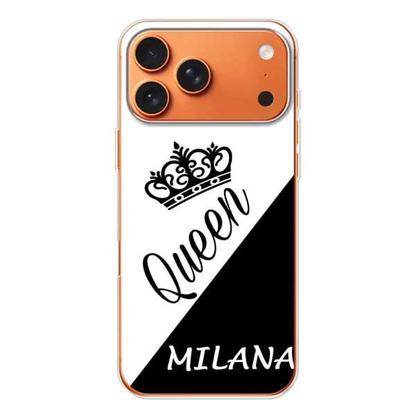 Чехол с рисунком «MILANA» для iPhone 17 Pro Max Чехол с рисунком «MILANA» для iPhone 17 Pro Max