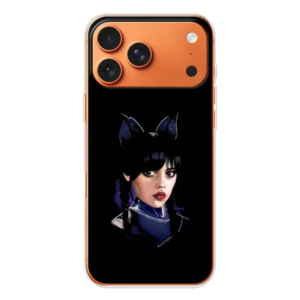 Чехол с рисунком «Милая Уэнсдей» для iPhone 17 Pro Max Чехол с рисунком «Милая Уэнсдей» для iPhone 17 Pro Max