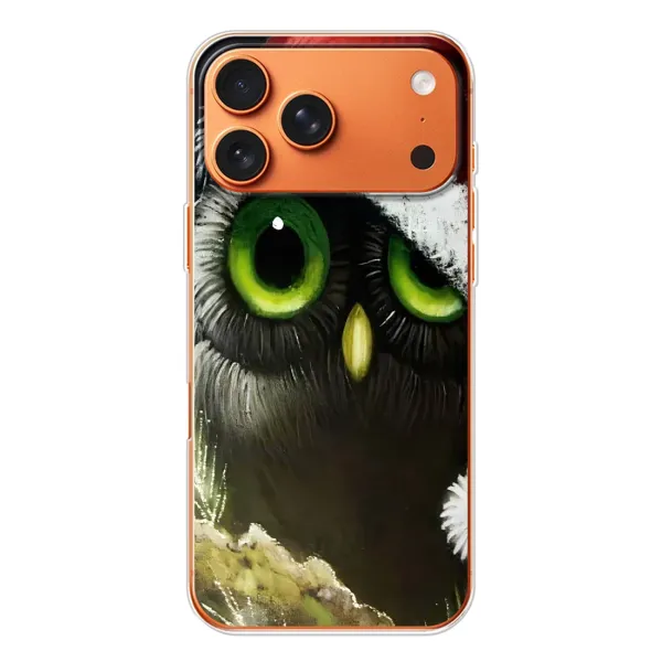 Чехол с рисунком «Новогодняя Сова» для iPhone 17 Pro Max Чехол с рисунком «Новогодняя Сова» для iPhone 17 Pro Max