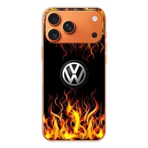 Чехол "Фольксваген" для iPhone 17 Pro Max (Огненный Лого)
