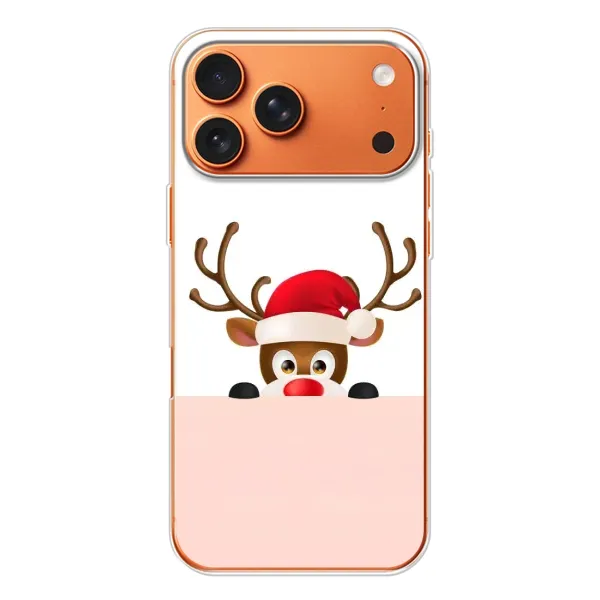Чехол с рисунком «Олененок» для iPhone 17 Pro Max