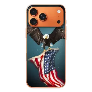 Чохол Прапор USA для iPhone 17 Pro Max (Орел і прапор)