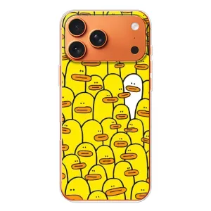 Силиконовый бампер с картинкой животных для iPhone 17 Pro Max (Особенный)