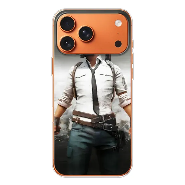 Чехол с рисунком «Пабг» для iPhone 17 Pro Max Чехол с рисунком «Пабг» для iPhone 17 Pro Max