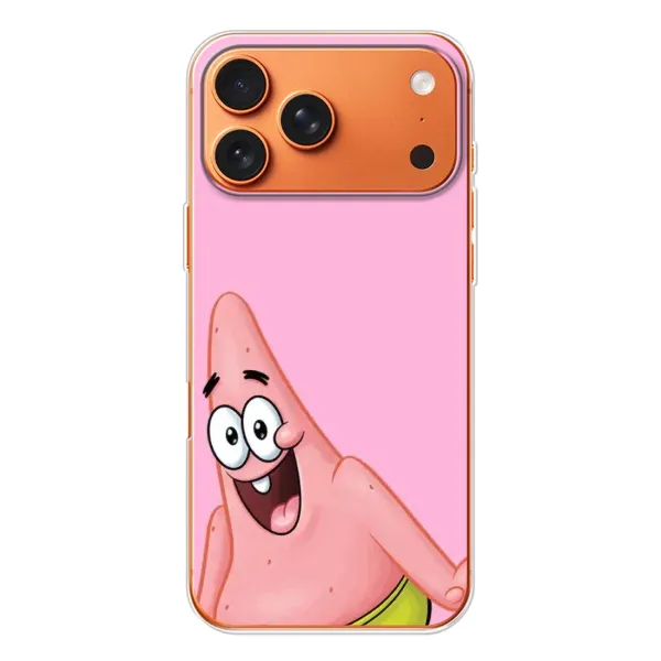 Чехол с рисунком «Патрик» для iPhone 17 Pro Max