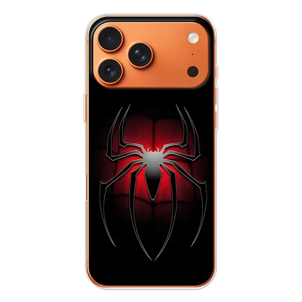 Чехол с рисунком «Паук» для iPhone 17 Pro Max Чехол с рисунком «Паук» для iPhone 17 Pro Max