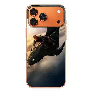 Чехол дракон Беззубик для iPhone 17 Pro Max (Полет Беззубика)