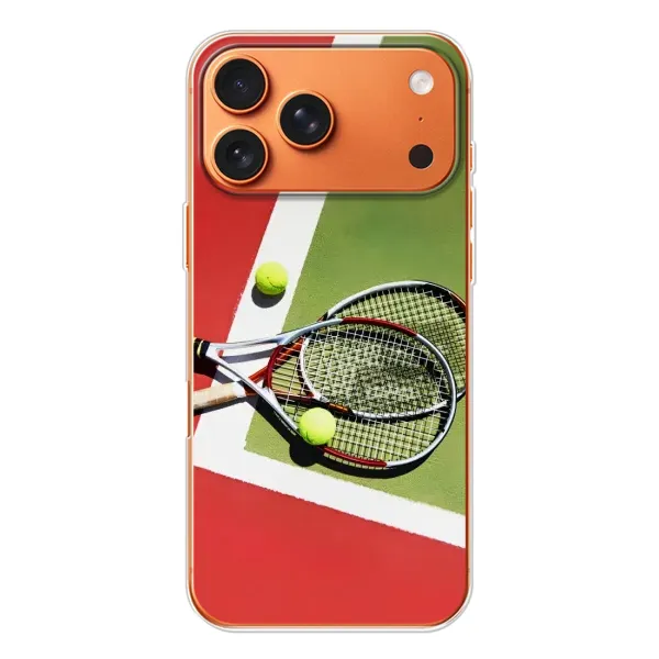 Чехол с рисунком «Ракетки теннис» для iPhone 17 Pro Max Чехол с рисунком «Ракетки теннис» для iPhone 17 Pro Max