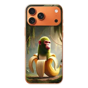 Чохол з мемами траралело тралала для iPhone 17 Pro Max (Шимпанзіні бананіні)