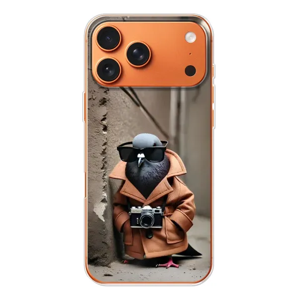 Чехол с рисунком «Шпиониро голубио» для iPhone 17 Pro Max Чехол с рисунком «Шпиониро голубио» для iPhone 17 Pro Max