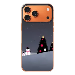Чохли на Новий Рік iPhone 17 Pro Max (Сніговички)