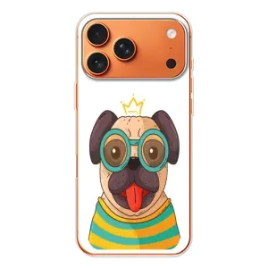 Бампер для iPhone 17 Pro Max с картинкой "Песики" (Собака Король)