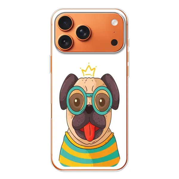 Чехол с рисунком «Собака Король» для iPhone 17 Pro Max Чехол с рисунком «Собака Король» для iPhone 17 Pro Max