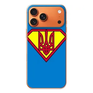 Чехол с картинкой (Патриотический ГЕРБ) на iPhone 17 Pro Max (Super - Герб)