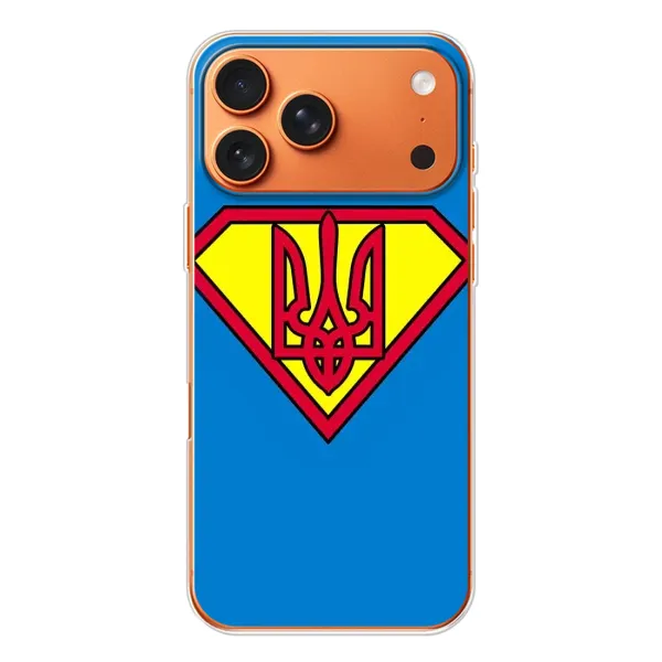Чехол с рисунком «Super - Герб» для iPhone 17 Pro Max Чехол с рисунком «Super - Герб» для iPhone 17 Pro Max