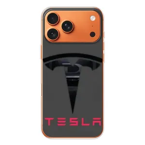 Чохол з малюнком «Logo TESLA» для iPhone 17 Pro Max