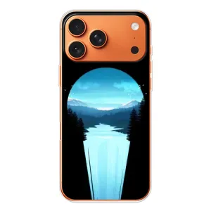 Літній Чохол на iPhone 17 Pro Max (Синій Водоспад)