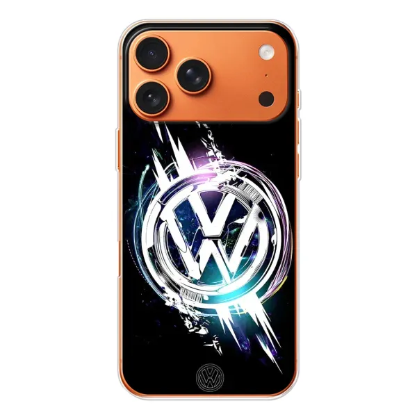 Чехол с рисунком «Volkswagen на черном» для iPhone 17 Pro Max Чехол с рисунком «Volkswagen на черном» для iPhone 17 Pro Max