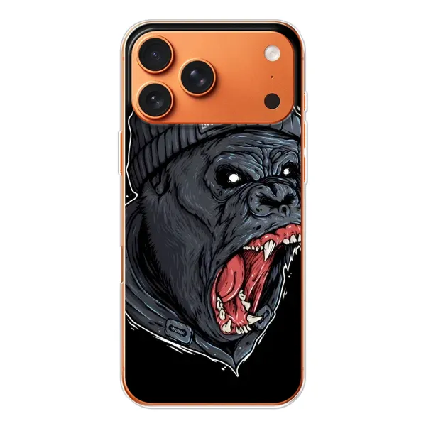 Чехол с рисунком «Злая Обезьяна» для iPhone 17 Pro Max Чехол с рисунком «Злая Обезьяна» для iPhone 17 Pro Max