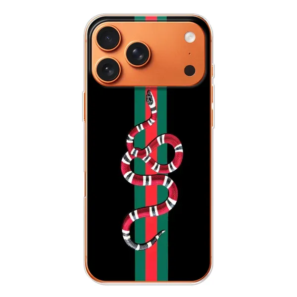 Чехол с рисунком «Змей Гуччи» для iPhone 17 Pro Max Чехол с рисунком «Змей Гуччи» для iPhone 17 Pro Max