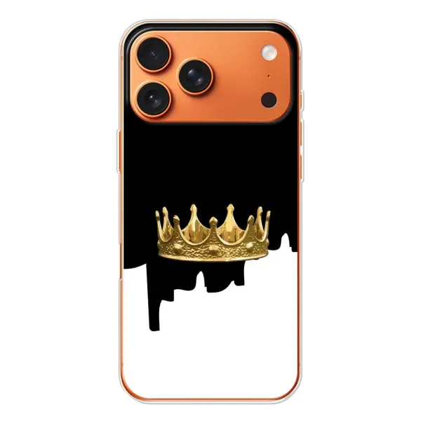 Чехол с рисунком «Золотая корона» для iPhone 17 Pro Max Чехол с рисунком «Золотая корона» для iPhone 17 Pro Max