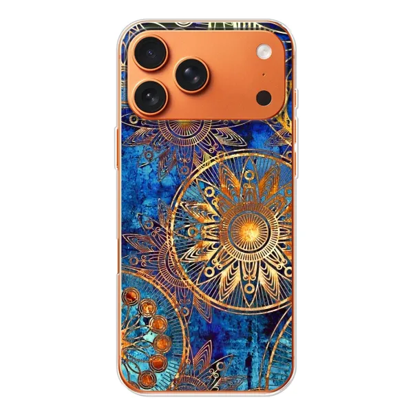 Чехол с рисунком «Золотые узоры» для iPhone 17 Pro Max Чехол с рисунком «Золотые узоры» для iPhone 17 Pro Max
