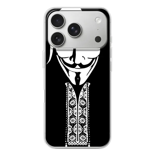 Чехол с рисунком «Анонимус» для iPhone 17 Pro