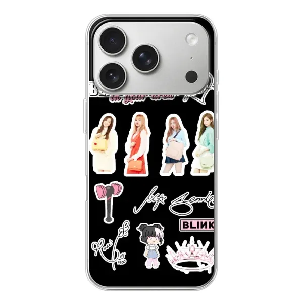 Чехол с рисунком «Арт блэкпинг» для iPhone 17 Pro