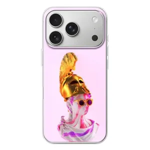 Чехол с Прикольным принтом на iPhone 17 Pro (АРТ Статуя)