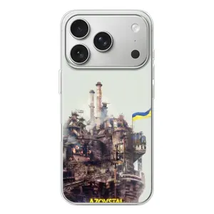 Чохли на військову тематику для iPhone 17 Pro (Азовсталь)