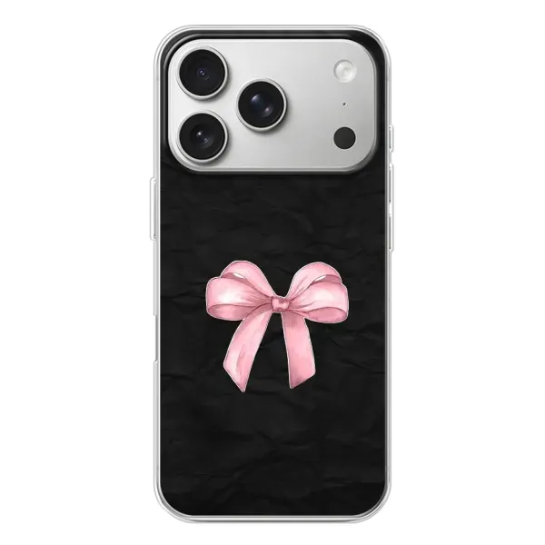 Чехол с рисунком «Бантик» для iPhone 17 Pro Чехол с рисунком «Бантик» для iPhone 17 Pro