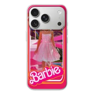 Силиконовый Чехол Барби Фильм на iPhone 17 Pro (Барби Марго)