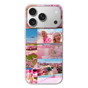 Силиконовый Чехол Барби Фильм на iPhone 17 Pro (Барби стиль)