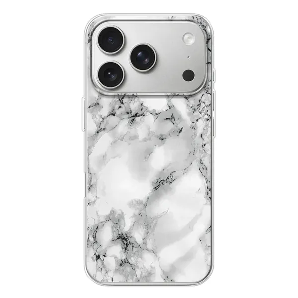 Чохол з малюнком «Білий мрамор» для iPhone 17 Pro Чохол з малюнком «Білий мрамор» для iPhone 17 Pro