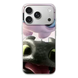 Чехол дракон Беззубик для iPhone 17 Pro (Беззубик и Дневная Злость)