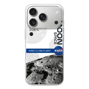 Силіконовый бампер з принтом "Наса" на iPhone 17 Pro (Квиток у космос)