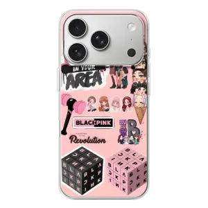 Чохли з картинкою для iPhone 17 Pro (BLACK PINK колаж)