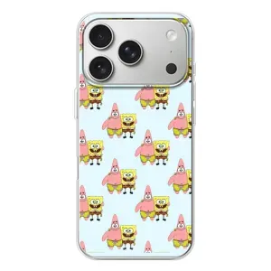 Чехлы с Патриком на iPhone 17 Pro (Боб и Патрик)