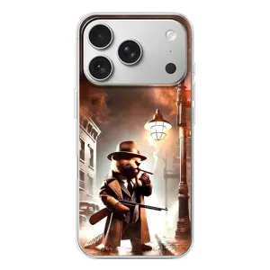 Чехол с мемами тралалело тралала для iPhone 17 Pro (Бобрито бандито)