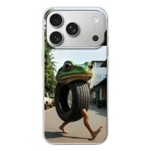 Чехол с мемами тралалело тралала для iPhone 17 Pro (Бонека амбалабу)