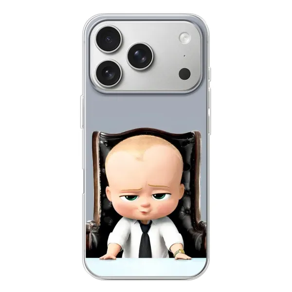 Чехол с рисунком «BOSS» для iPhone 17 Pro