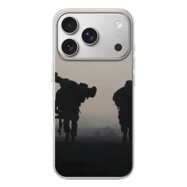 Чехол с рисунком «Бой солдат» для iPhone 17 Pro Чехол с рисунком «Бой солдат» для iPhone 17 Pro