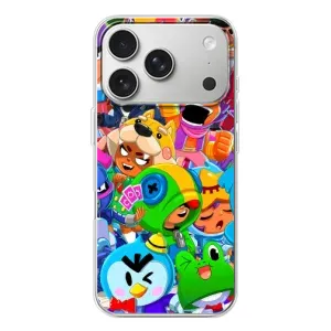 Силіконовый Чохол на iPhone 17 Pro з картинкою Brawl Stars (Brawl-Stars)