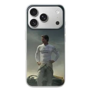 Чехол фильм Формула 1 для iPhone 17 Pro (Бред Питт)
